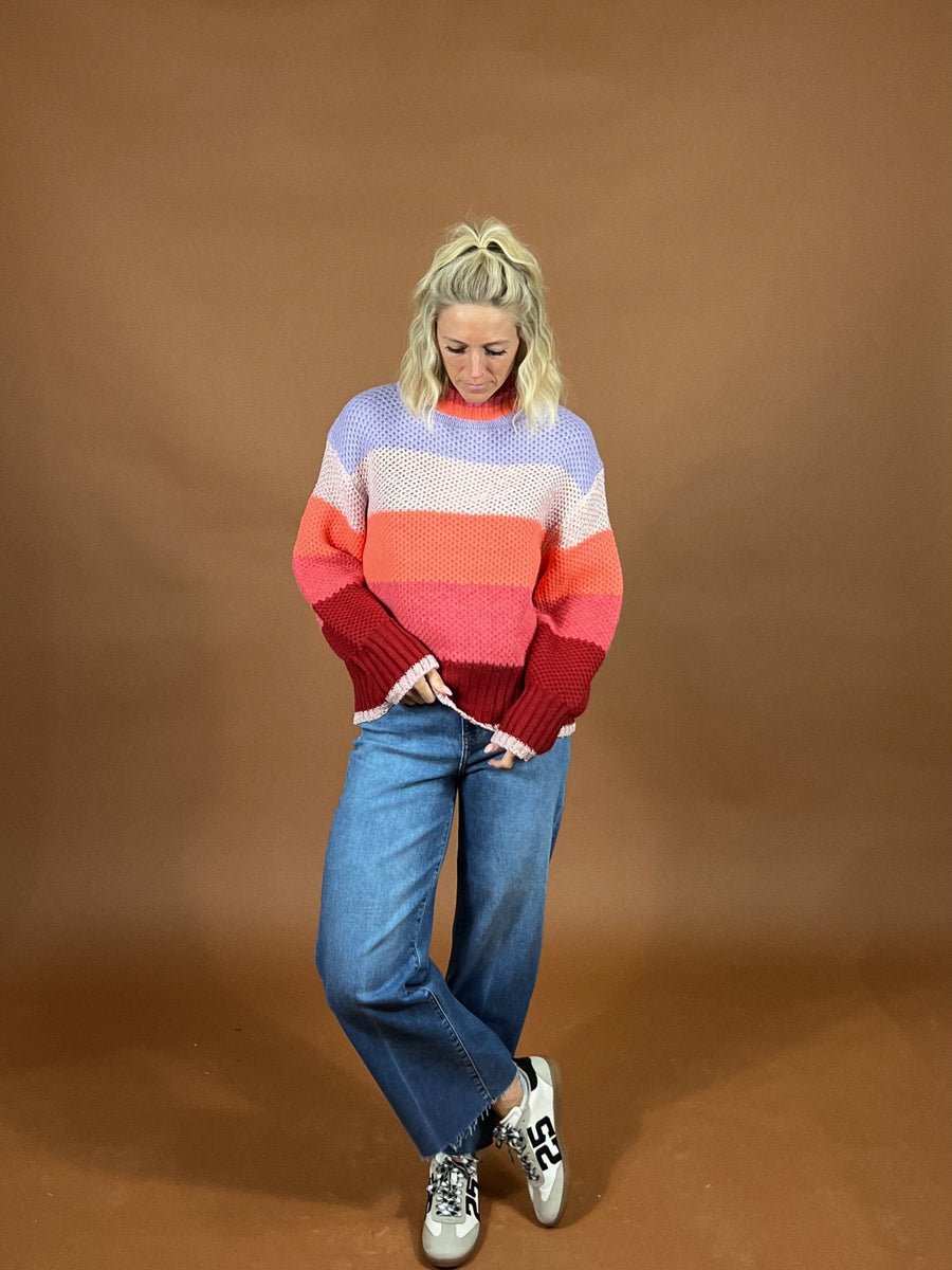 Candy Crush Turtleneck Sweater