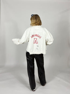 Arkansas White Denim Jacket