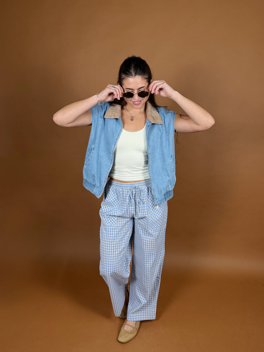 Shop Talk Denim Vest
