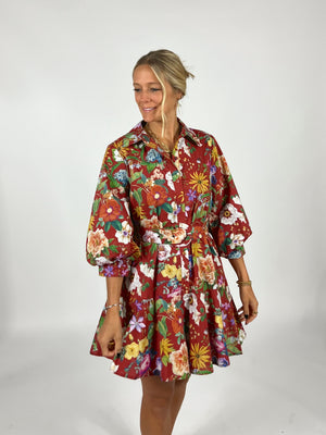Bloom Service Belted Dress