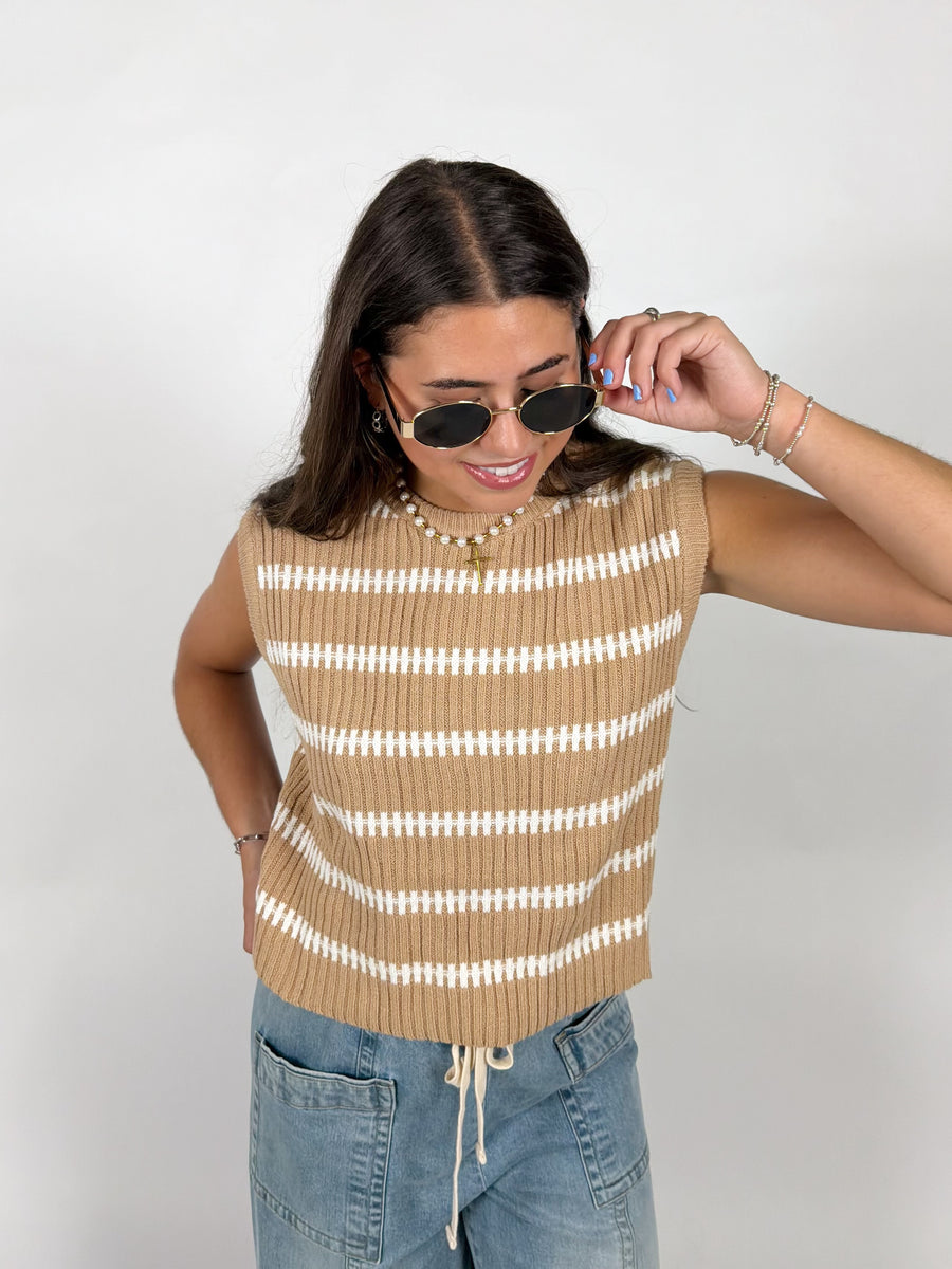 Ellis Stripe Knit Tank