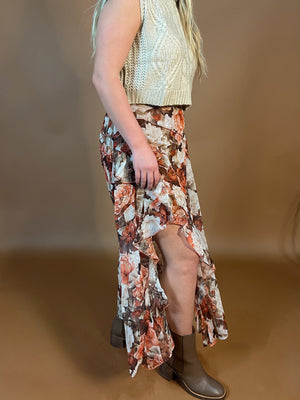 Marigold Asymmetrical Skirt