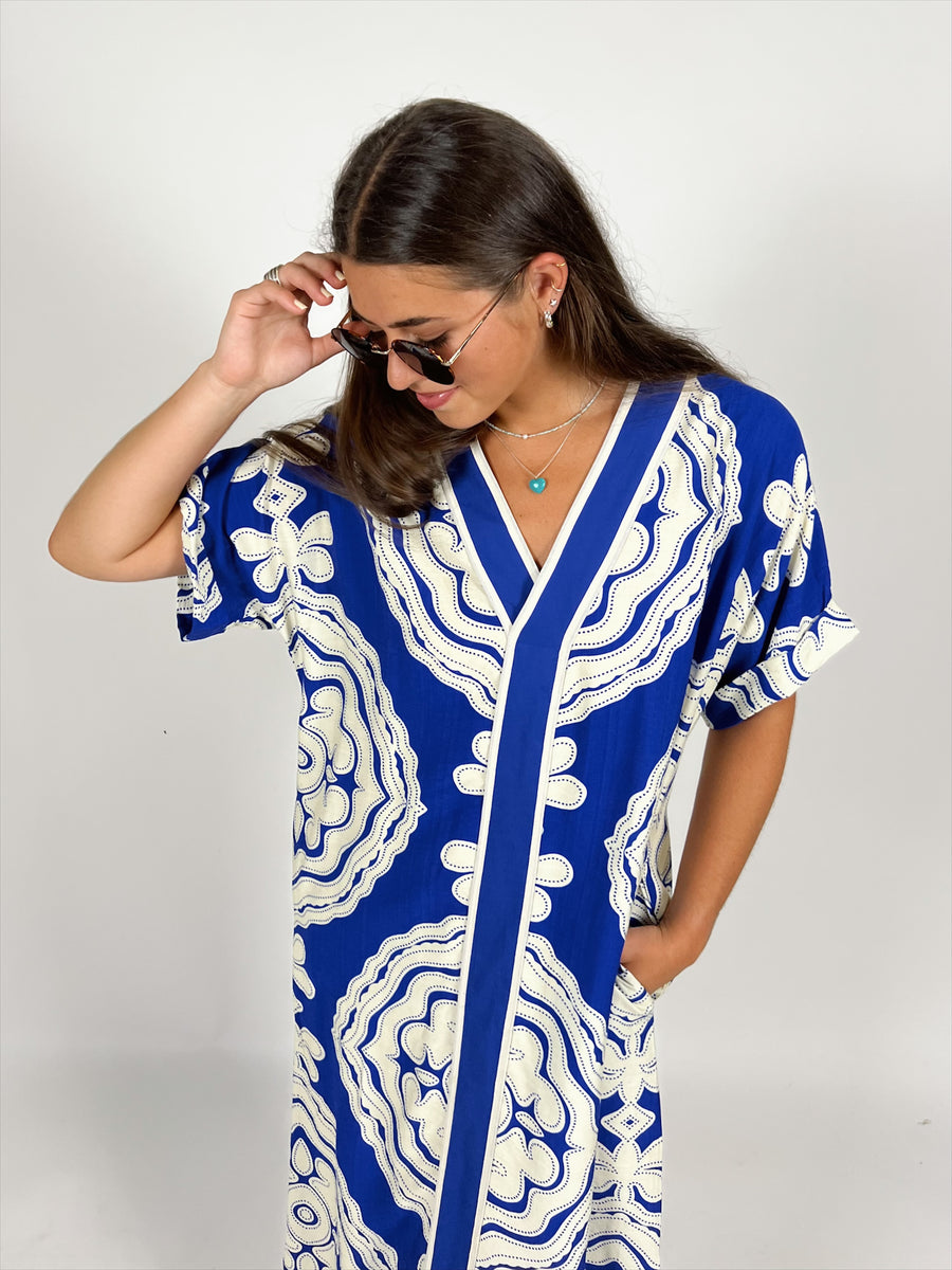 Vicki V-Neck Maxi Dress
