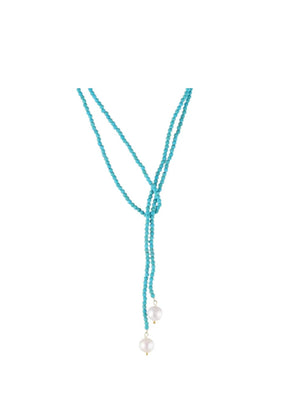Turquoise Wrap HJane Necklace