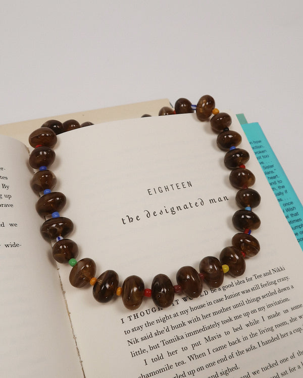 Karson Round Beaded Necklace