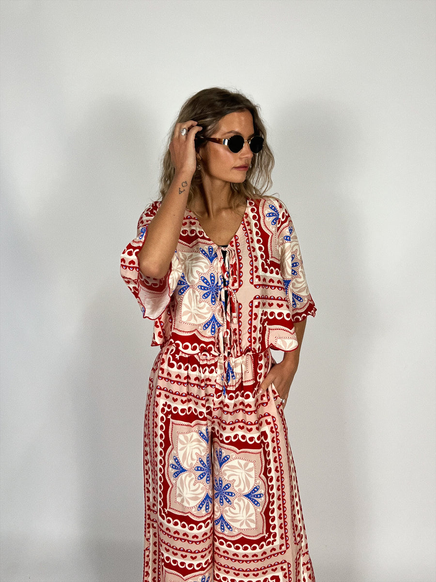 Red Blossom Set