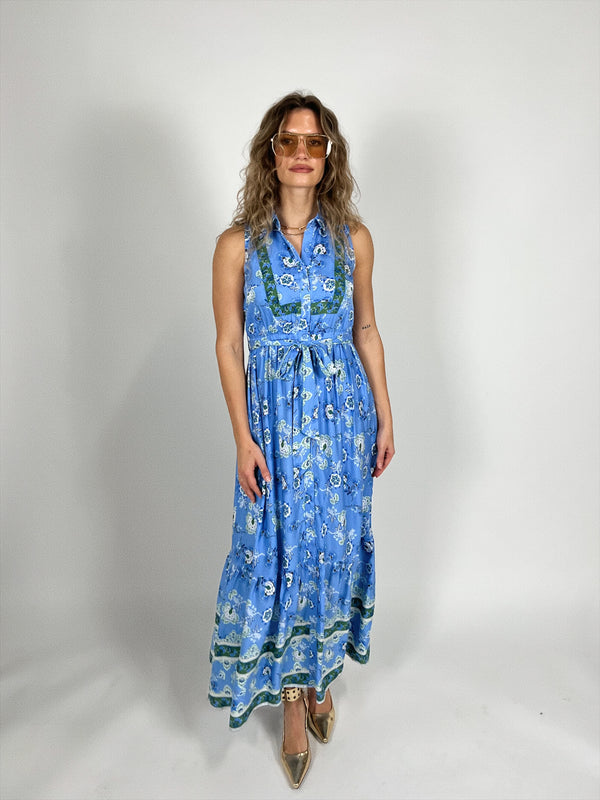 Fresh Air Button Down Maxi
