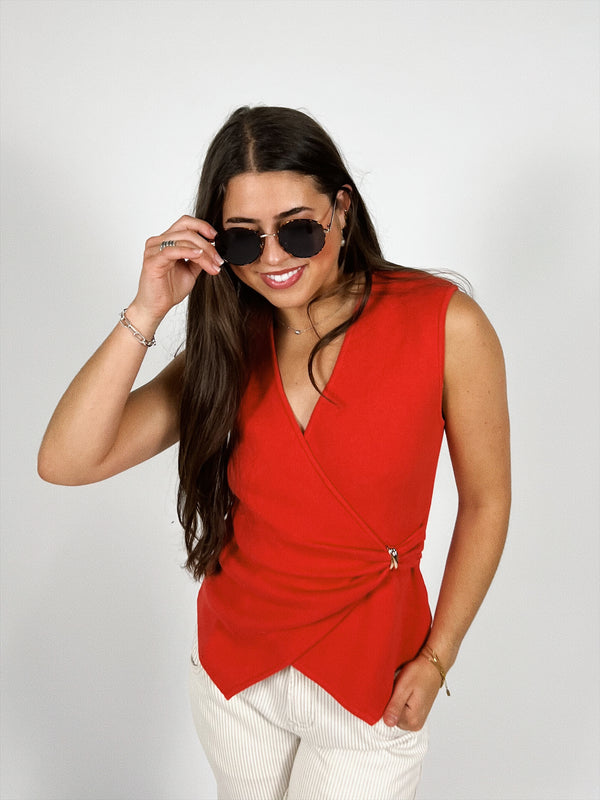 La Dolce Vita Wrap Tank