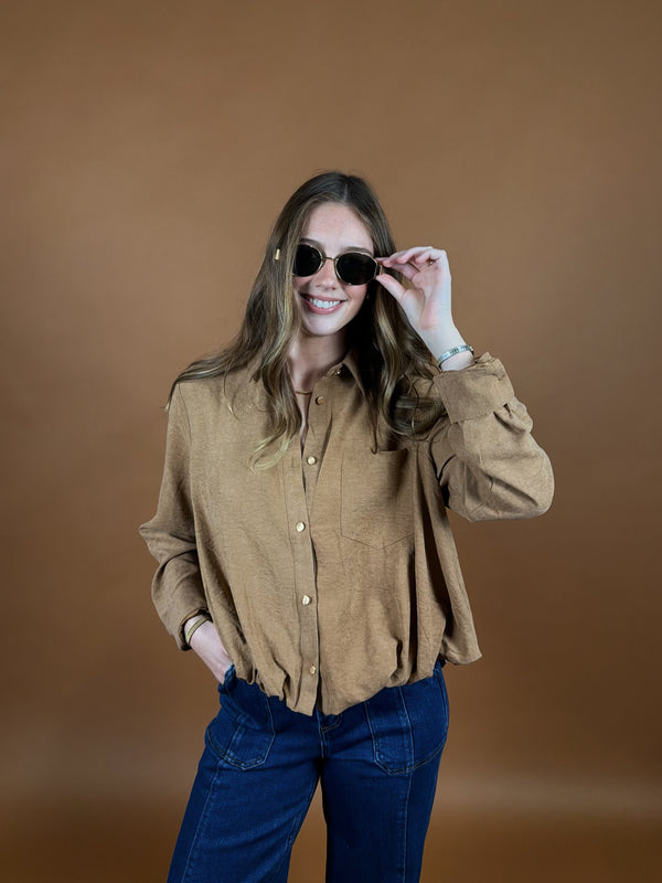Soho Button Up Top