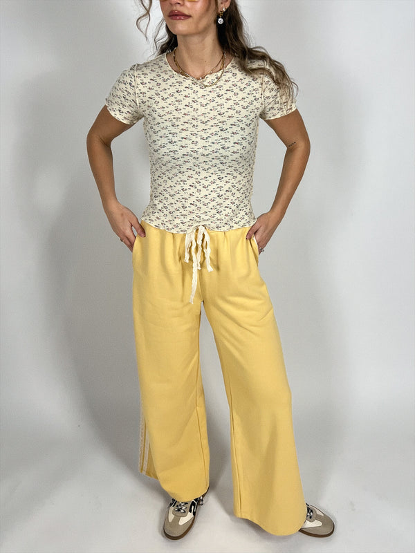 Lacey Wide Leg Sweatpants