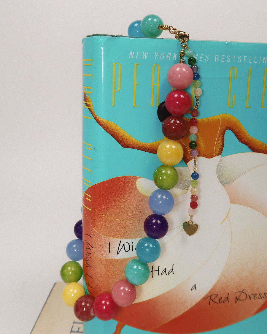 Riley Rainbow Beaded Necklace