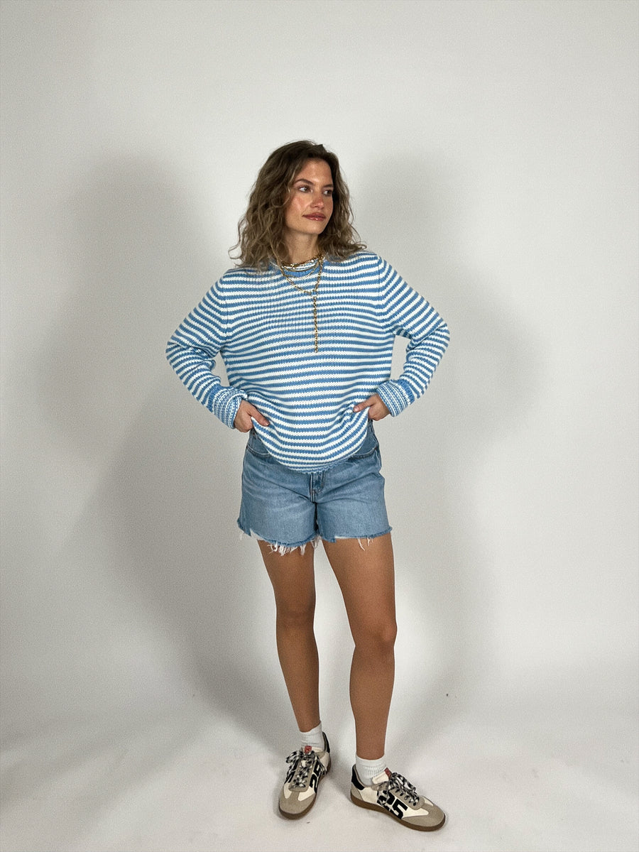 Margot Stripe Knit Sweater