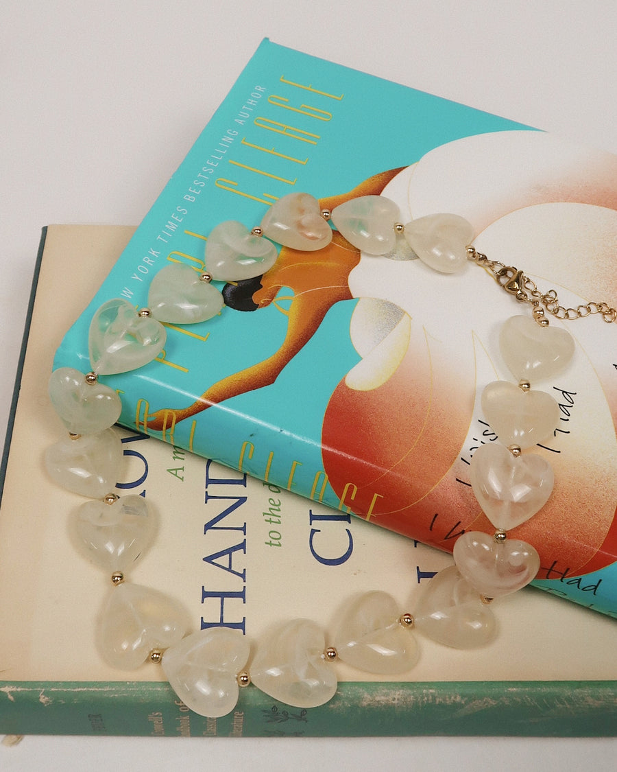 Harley Heart Stone Necklace