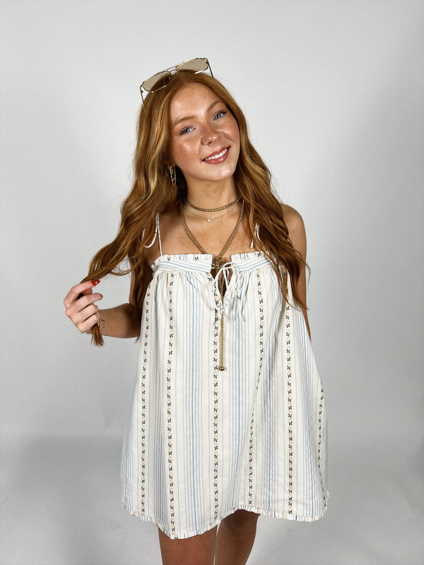 On Vacation Shoulder Tie Mini