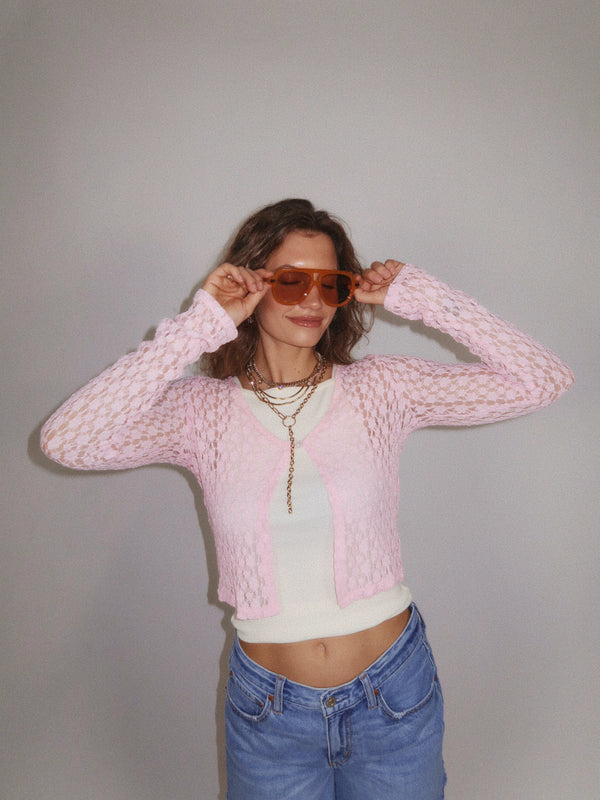 Just a Layer Lace Cardigan