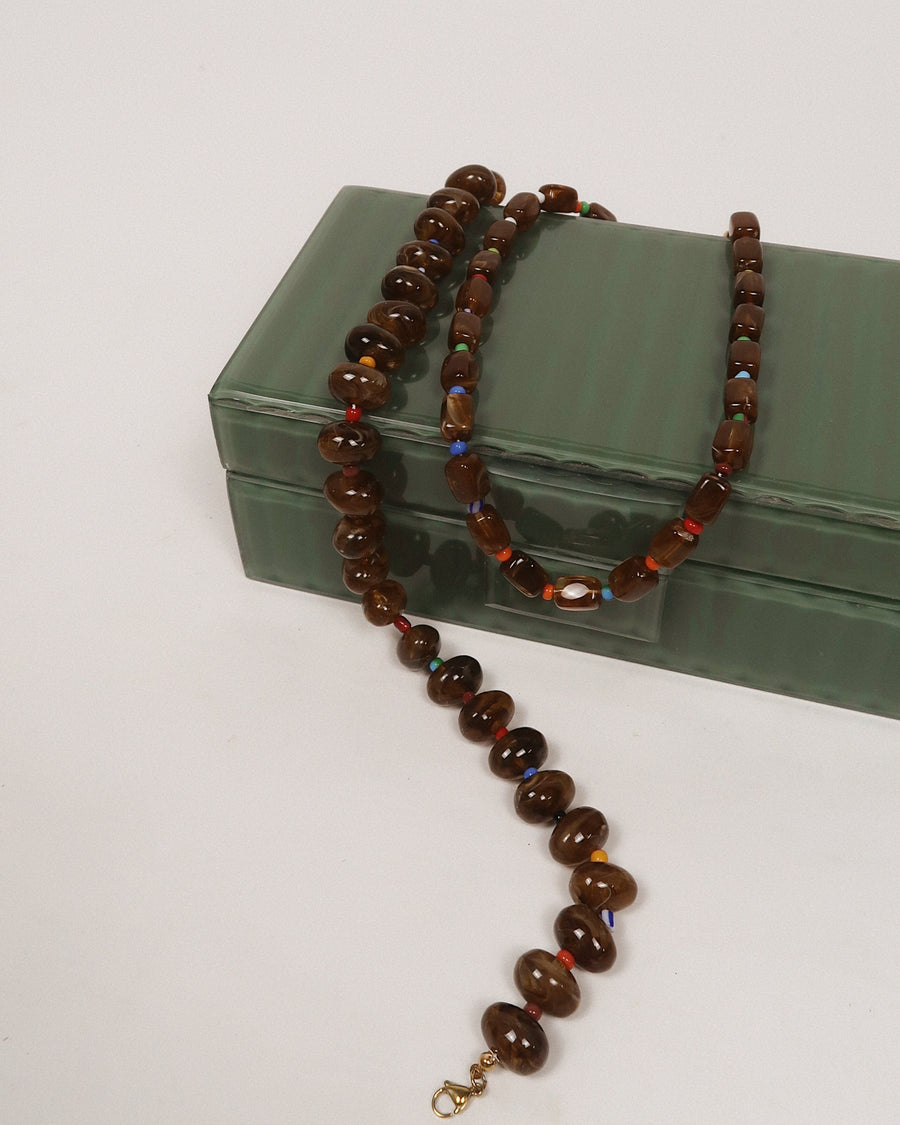 Karson Round Beaded Necklace