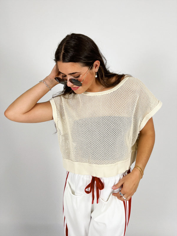 Cool Down Open Back Top