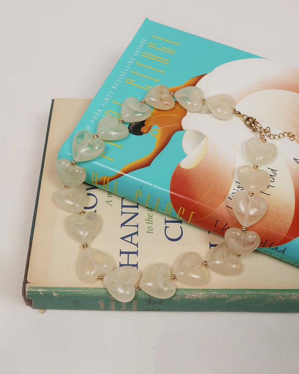 Harley Heart Stone Necklace