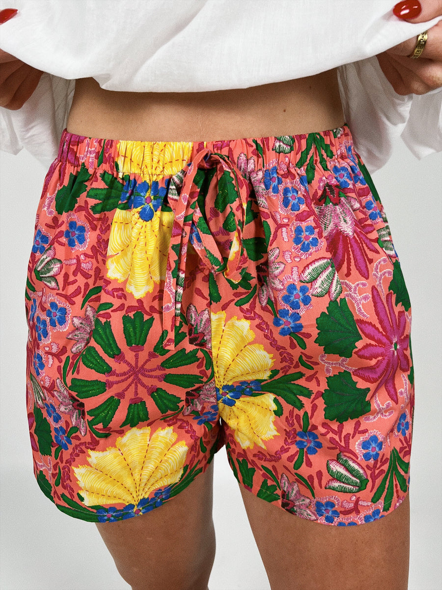 Nora Floral Shorts