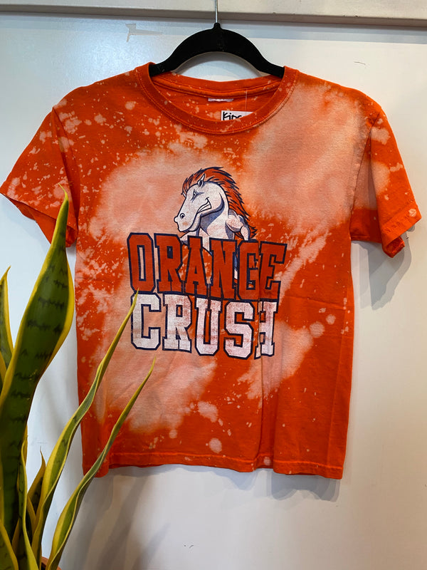 KIDS: Orange Crush Broncos Tee : Med (#128)