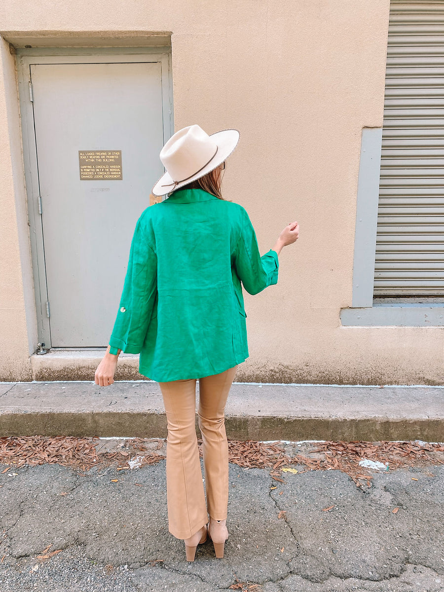 Clover Linen Blazer