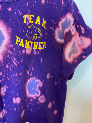 Team Panthers Crop Tee : Large (#310)