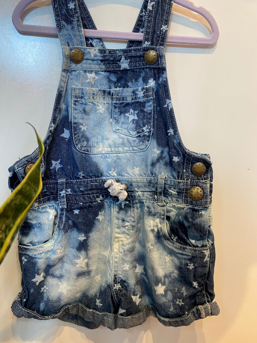 KIDS : Star Denim Overalls : 3T (#1)