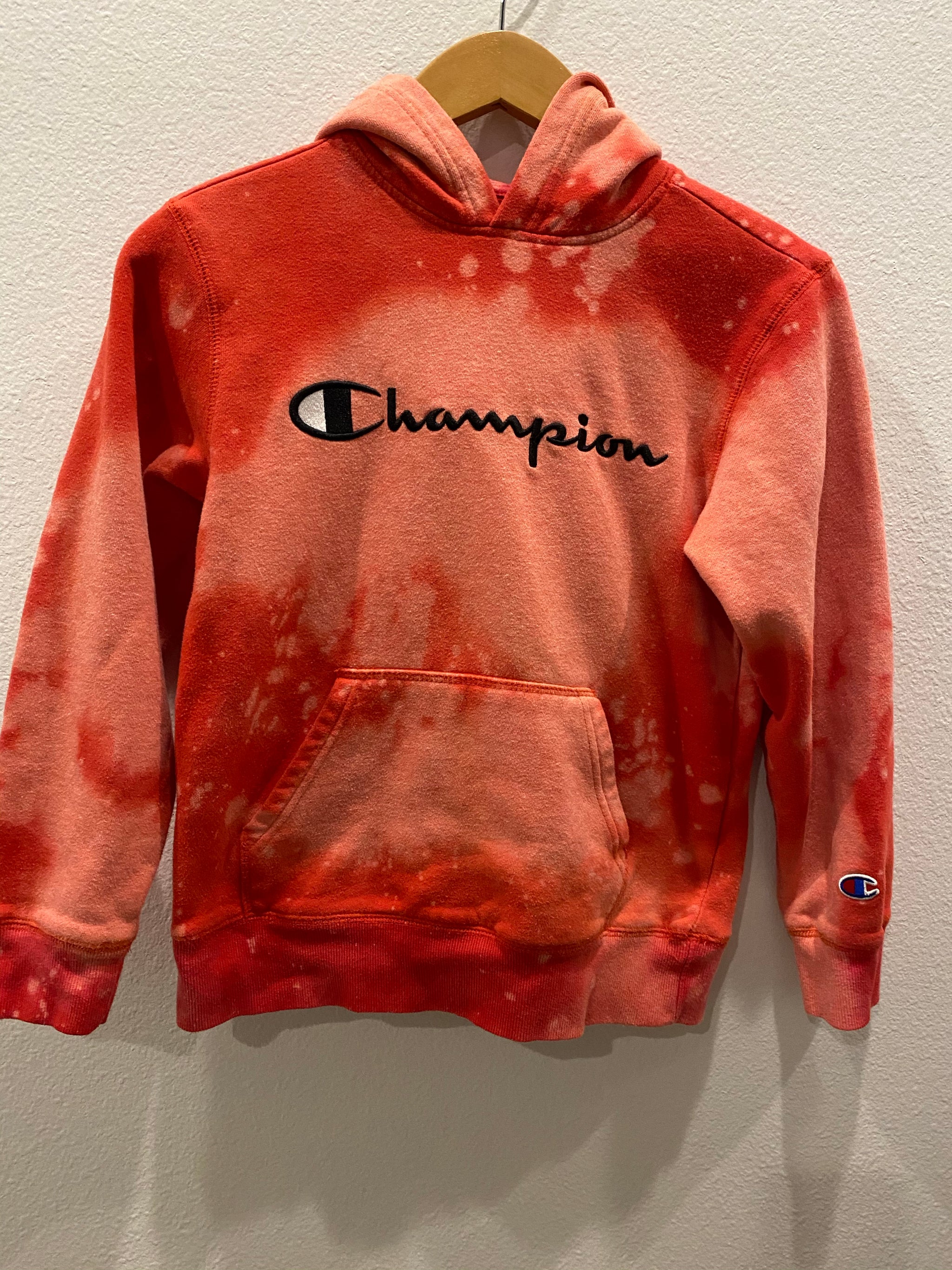 : Red Champion Hoodie Pullover : medium - ShopFringeClothing.com