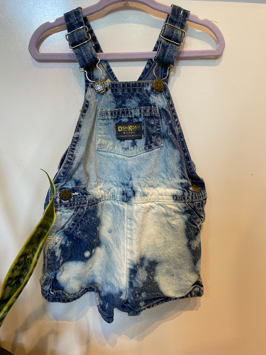 KIDS : Acid Wash Denim Overalls : 24 month (#4)